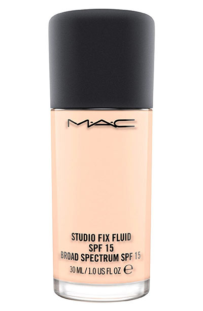 Best Foundation for Combination Skin: MAC Cosmetics Studio Fix Fluid Foundation SPF 15
