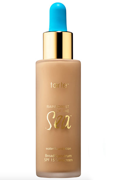 Best Foundation for Dry Skin: Tarte Water Foundation Broad Spectrum SPF 15 - Sea Collection 