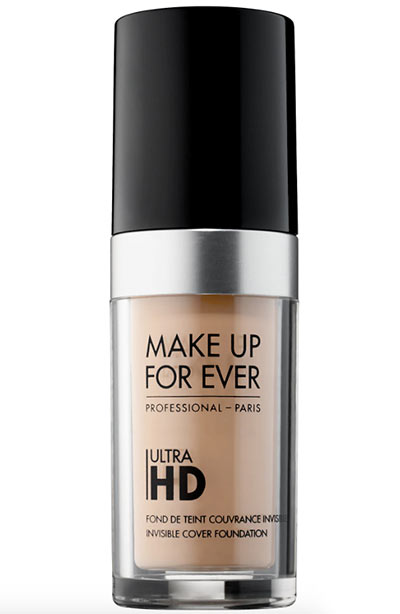 Best Foundation for Oily Skin: Make Up For Ever Ultra HD Invisible Cover Foundation 