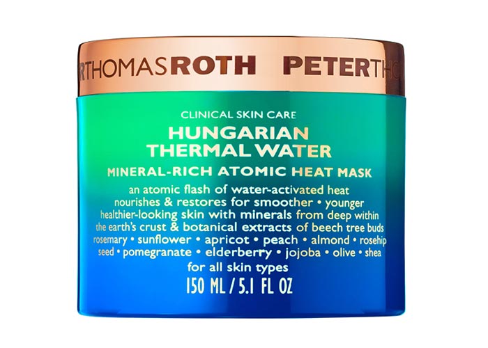 Best Kaolin Clay Masks & Skin Products: Peter Thomas Roth Hungarian Thermal Water Mineral-Rich Atomic Heat Mask