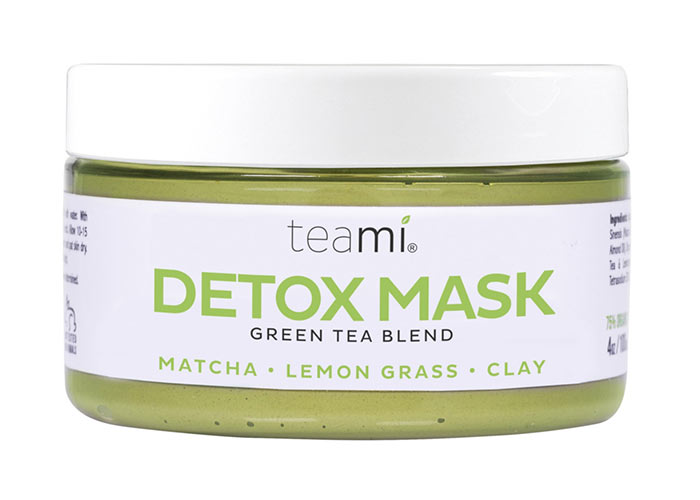 Best Kaolin Clay Masks & Skin Products: Teami Blends Green Tea Blend Detox Mask 