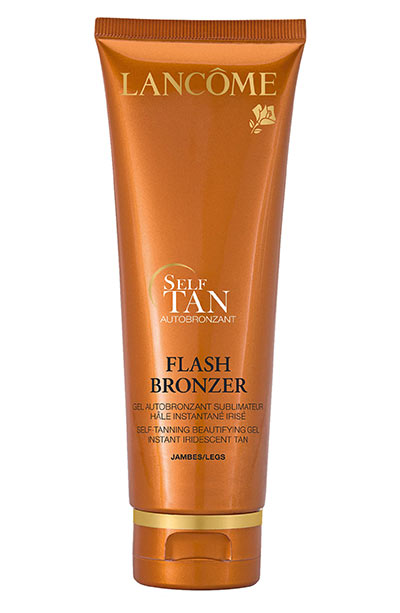 Best Leg & Body Makeup Products: Lancôme Flash Bronzer Tinted Self-Tanning Gel with Pure Vitamin E