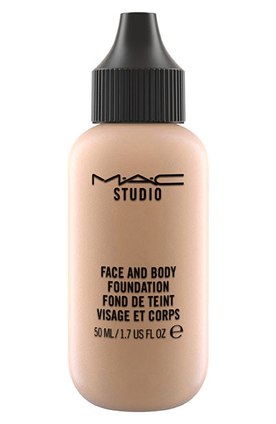 Best Leg & Body Makeup Products: MAC Cosmetics M·A·C Studio Face and Body Foundation 