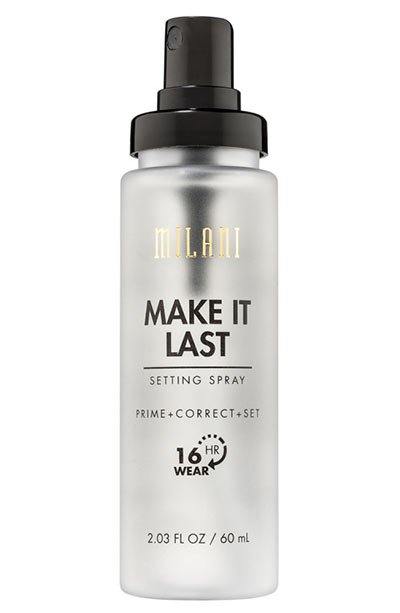 Best Makeup Products for Combination Skin: Milani Make It Last Setting Spray Prime + Correct + Set