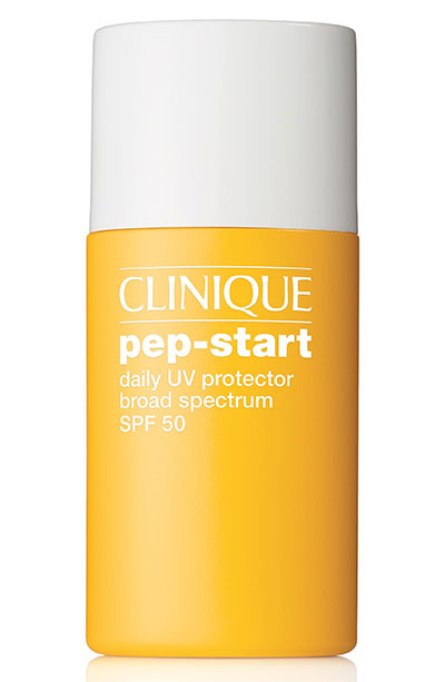 Best Tinted Sunscreens for Every Skin Type: Clinique Pep-Start Daily UV Protector Broad Spectrum SPF 50 