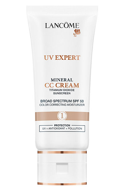 Best Tinted Sunscreens for Every Skin Type: Lancôme UV Expert Mineral CC Cream SPF 50 