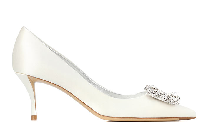 Best White Shoes for Women: Roger Vivier White Heels