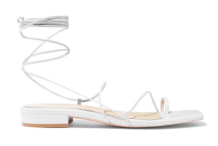 Best White Shoes for Women: Studio Amelia White Sandals