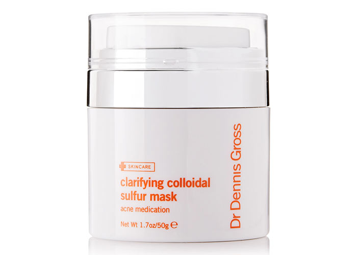 Best Blackhead Removal Products: Dr. Dennis Gross Clarifying Colloidal Sulfur Mask 