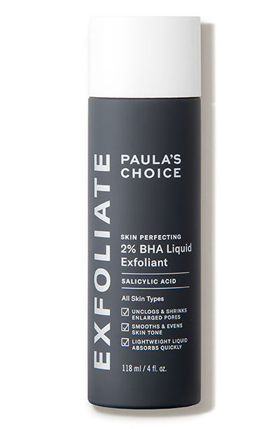 Best Blackhead Removal Products: Paula’s Choice Skin Perfecting 2% BHA Liquid Exfoliant 