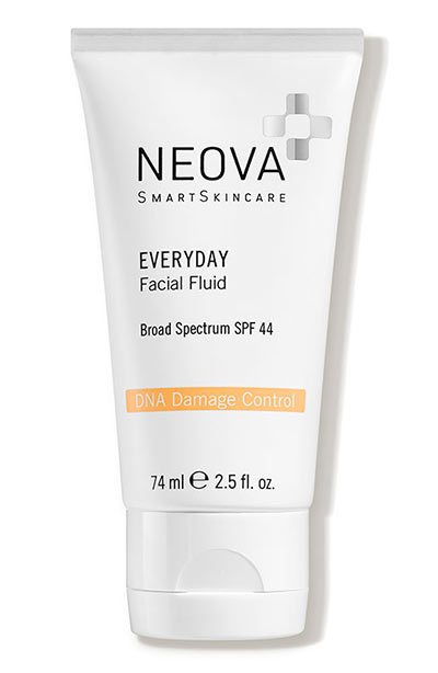 Best Nasolabial Fold Treatment Products: Neova DNA Damage Control Everyday Facial Fluid SPF 44