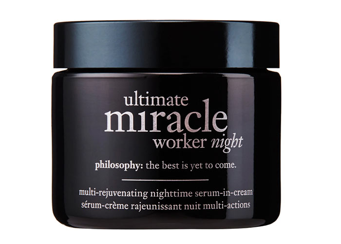Best Nasolabial Fold Treatment Products: Philosophy Ultimate Miracle Worker Night Cream