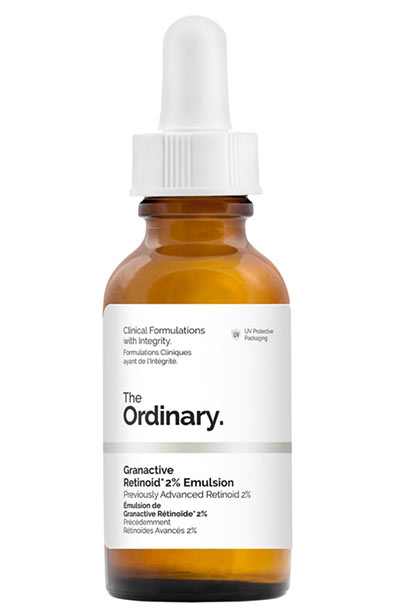Best Nasolabial Fold Treatment Products: The Ordinary Granactive Retinoid 2% Emulsion