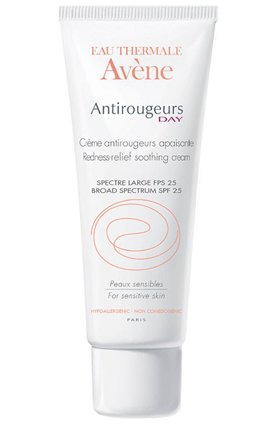 Best Rosacea Treatment Products: Avène Antirougeurs Day Redness-Relief Soothing Cream SPF 25 