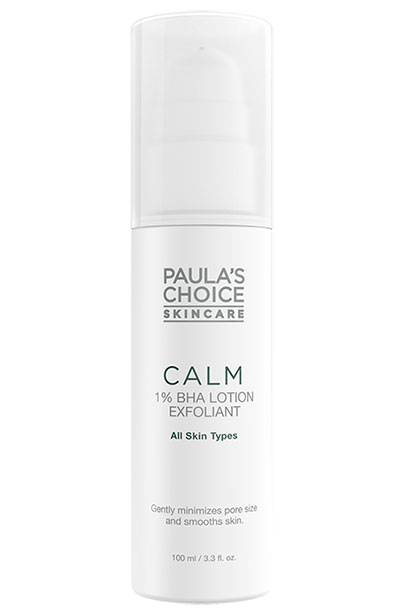 Best Rosacea Treatment Products: Paula's Choice CALM 1% BHA Lotion Exfoliant