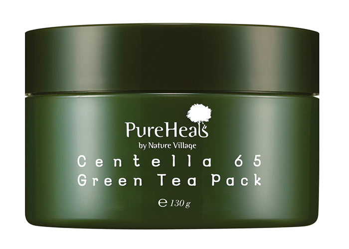 Best Rosacea Treatment Products: PureHeals Centella 65 Green Tea Pack