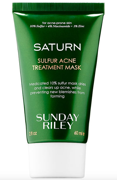 Best Rosacea Treatment Products: Sunday Riley Saturn Sulfur Acne Treatment Mask