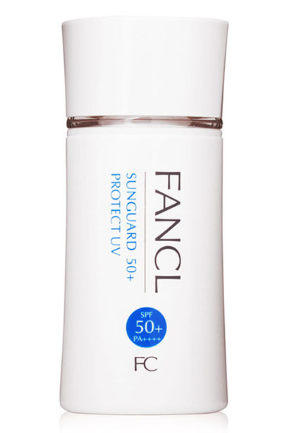 Best Japanese Beauty/ Skin Care Products: Fancl FC Sunguard 50+ Protect UV SPF 50+ PA++++