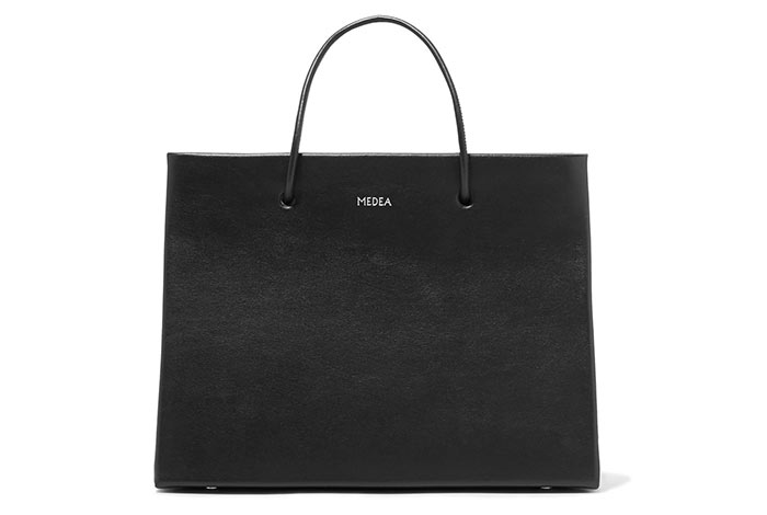 Best Black Tote Bags: Medea Prima Hanna Black Tote Purse