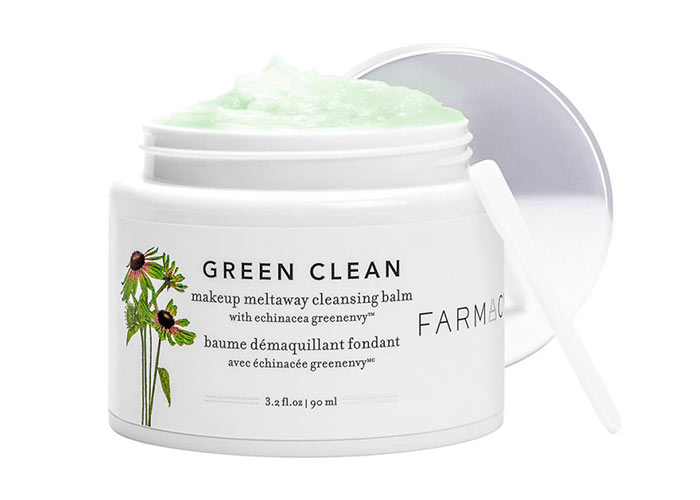 Best Cleansers for Korean Double Cleansing: Farmacy Green Clean Makeup Removing Cleansing Balm