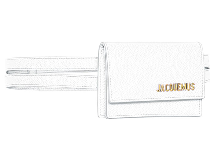 Best Designer White Bags: Jacquemus Le Bello White Belt Bag