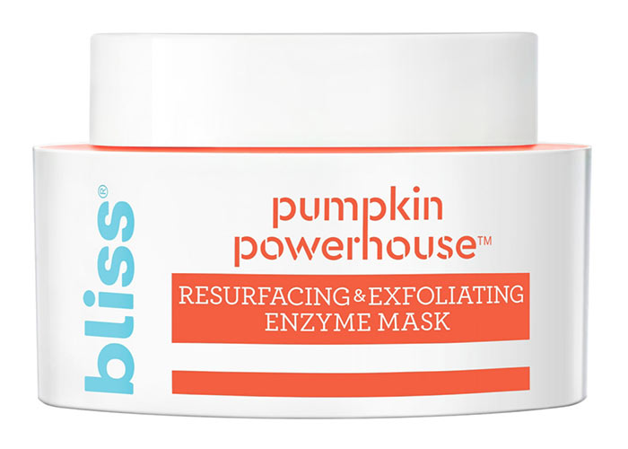 Best Enzyme Peels, Masks & Other Skin Care Products: Bliss Pumpkin Powerhouse Resurfacing & Exfoliating Enzyme Mask 
