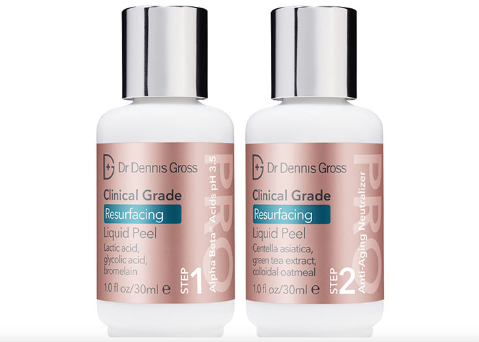 Best Enzyme Peels, Masks & Other Skin Care Products: Dr. Dennis Gross Skincare Clinical Grade Resurfacing Liquid Peel 