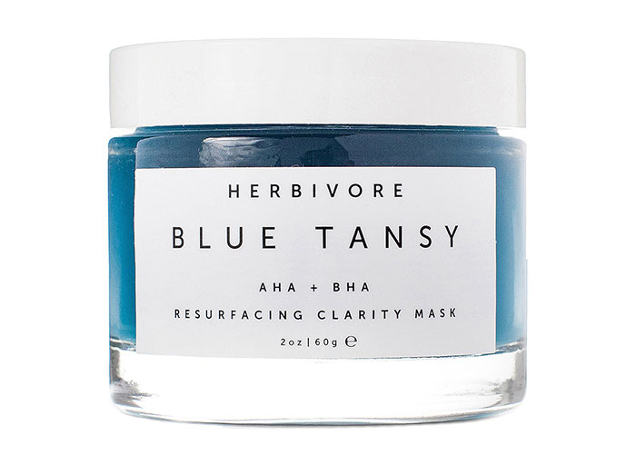Best Enzyme Peels, Masks & Other Skin Care Products: Herbivore Botanicals Blue Tansy Resurfacing Clarity Mask