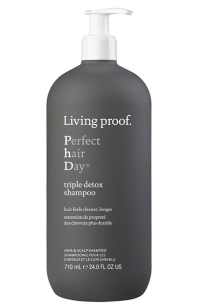 Best Shampoos for Oily Hair: Living Proof Perfect hair Day (PhD) Triple Detox Shampoo