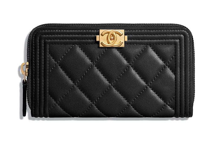 Best Designer Wallets & Coin Purses: Boy Chanel Zipped Leather Wallet