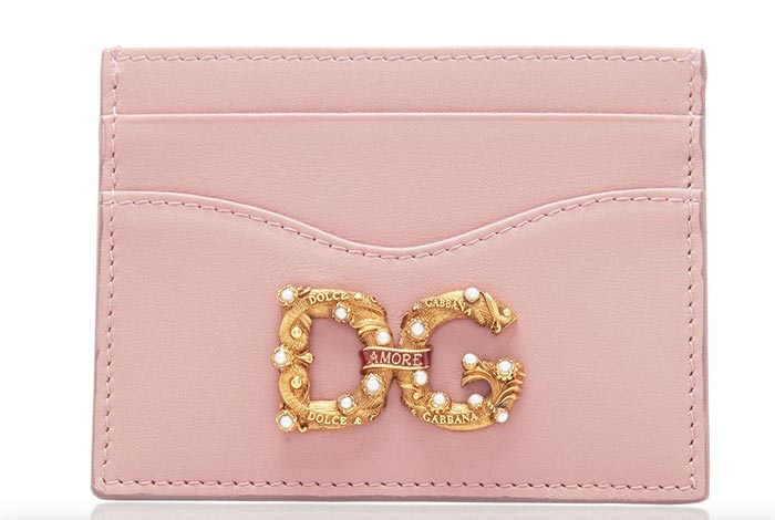 Best Designer Wallets & Coin Purses: Dolce & Gabbana Leather Card Holder