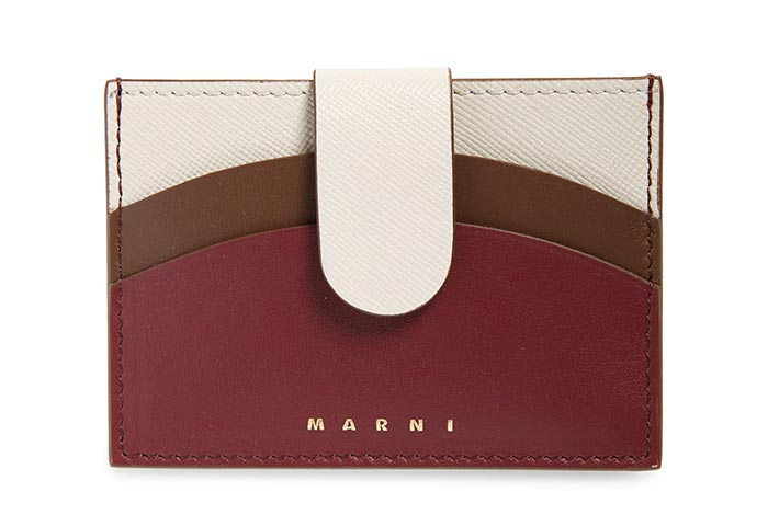 Best Designer Wallets & Coin Purses: Marni Law Leather Card Holder