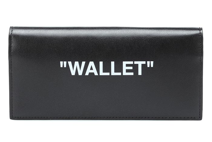 Best Designer Wallets & Coin Purses: Off-White Quote Leather Wallet