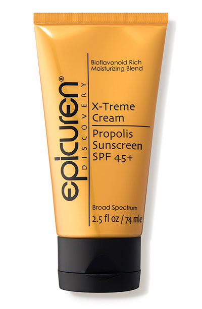 Honey & Propolis Skin Care Products: Epicuren Discovery X-Treme Cream Propolis Sunscreen SPF 45+ 