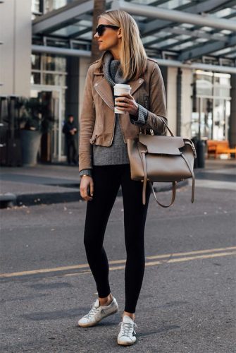 17 Best Black Leggings in 2021 to Wear Year-Round: Leggings Outfit Ideas