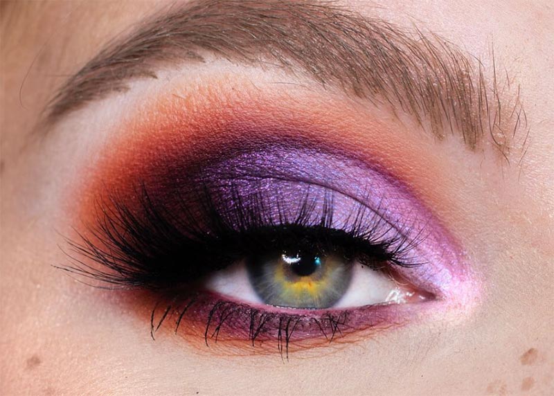 How to Wear Purple Eyeshadow