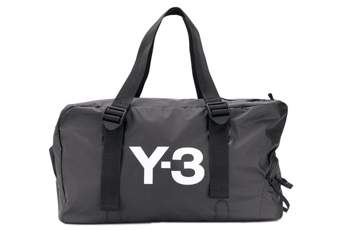 Best Gym Bags for Women: Y-3 Logo Duffel Workout Bag