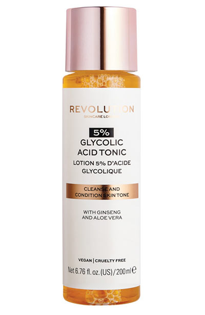 Best Fall Skin Care Products: Revolution Skincare 5% Glycolic Acid Toner 