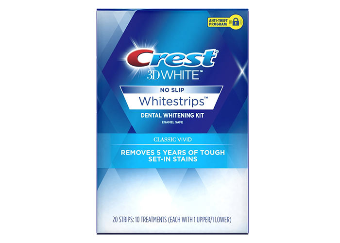 Best Teeth Whitening Kits, Strips & Pens: Crest 3D White Whitestrips Classic Vivid - Teeth Whitening Kit