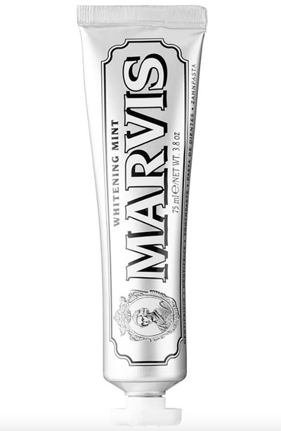 Best Teeth Whitening Kits, Strips & Pens: Marvis Whitening Mint Toothpaste