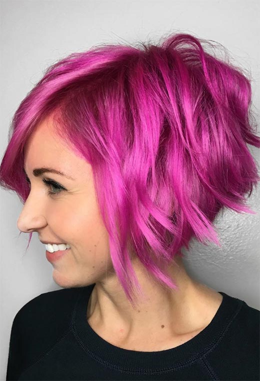 Short Bob Haircuts & Hairstyles for Women