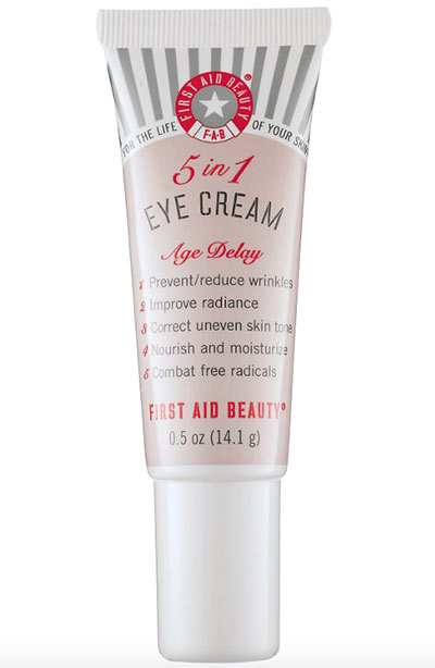 Best Arbutin Skincare Products: First Aid Beauty 5 in 1 Eye Cream 