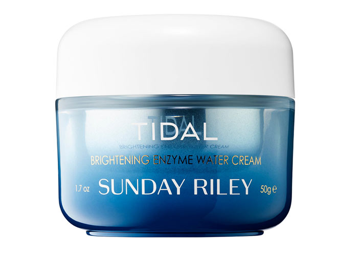 Best Arbutin Skincare Products: Sunday Riley Tidal Brightening Enzyme Water Cream 
