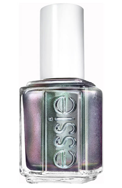 Best Chrome Metallic Nail Polish Colors: Essie Chrome Nail Polish in For the Twill of It  