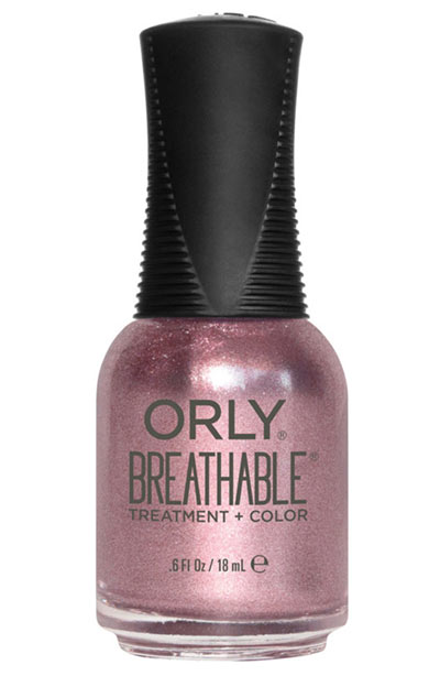 Best Chrome Metallic Nail Polish Colors: Orly Breathable Treatment + Color in Soul Sister 