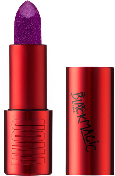 Best Metallic Lipstick Colors: Uoma Beauty Black Magic Metallic Shine Lipstick in Allure 