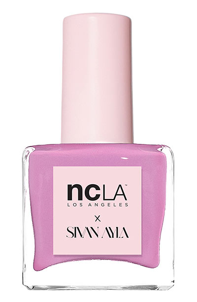 Best Purple Nail Polish Colors: NCLA x Sivan Nail Lacquer in Rose Spritz 