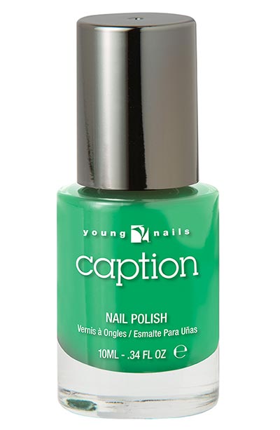 Best Green Nail Polish Colors: Young Nails Caption Nail Polish in Not The First Time 