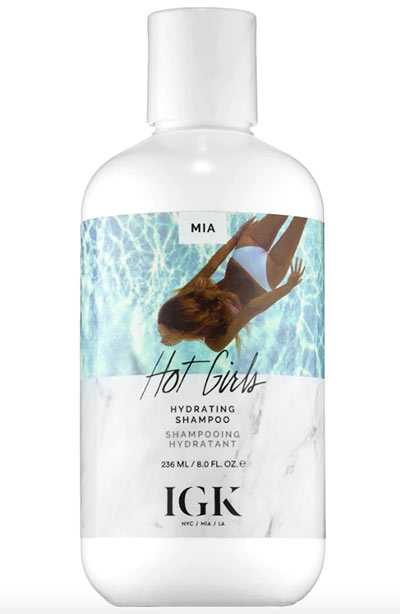 Best Shampoos for Dry Hair: IGK Hot Girls Hydrating Shampoo