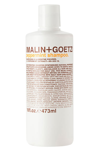 Best Shampoos for Dry Hair: Malin + Goetz Peppermint Shampoo